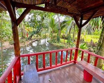 Tropical Cabin Near La Fortuna - Private Pool & Bbq Oasis - La Fortuna - Balkon