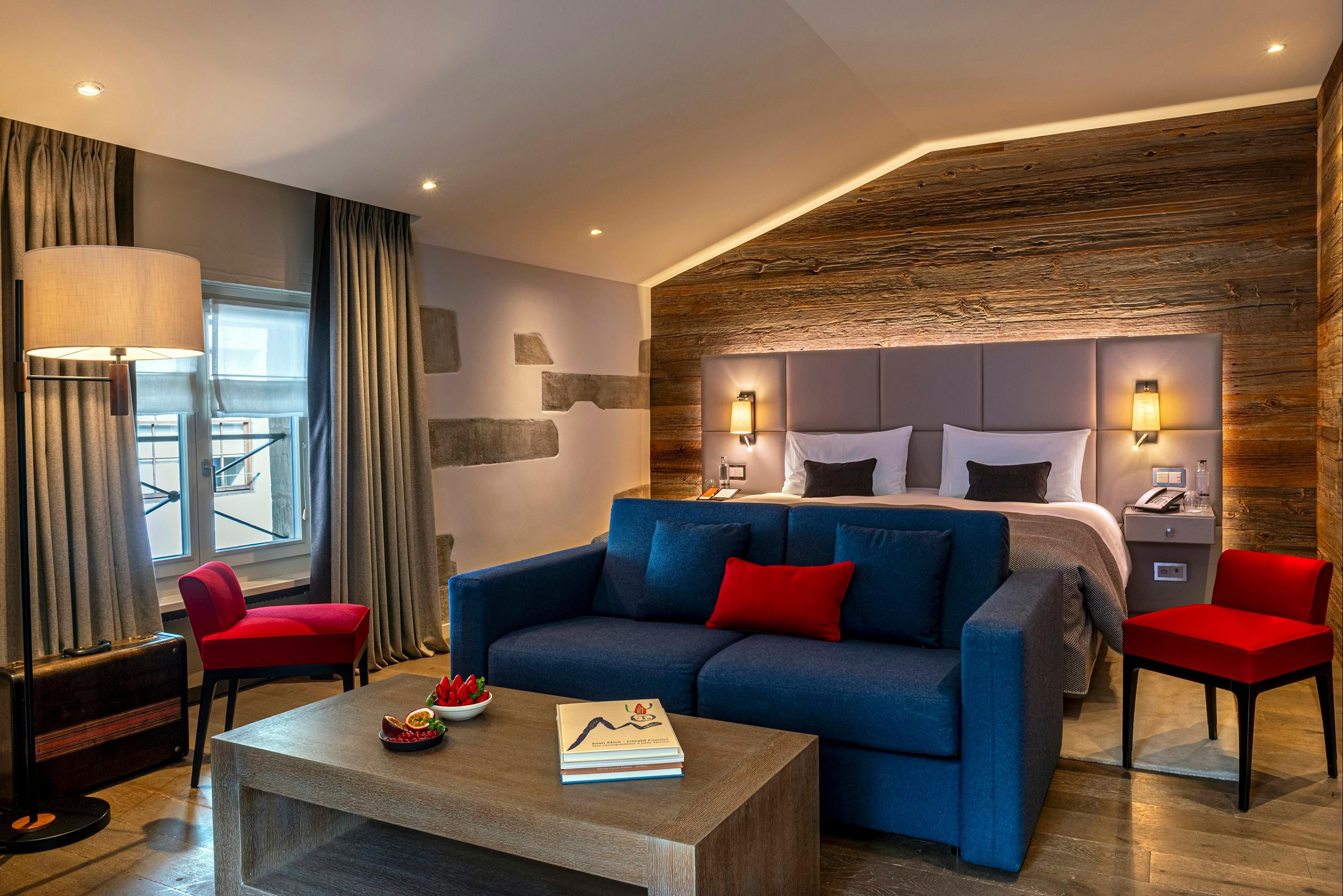 Hotel Les Armures - ג'נבה - חדר שינה