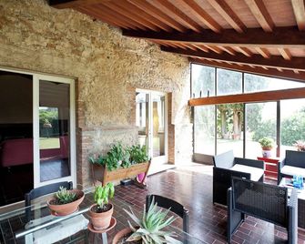 Farmhouse Il Polveraio La Villa - Tuscan hillside with sea view - Montescudaio - Comedor