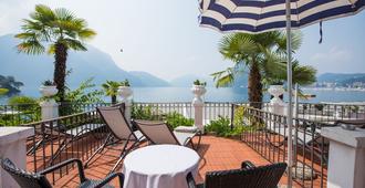 Hotel Lido Seegarten - Lugano - Balkon