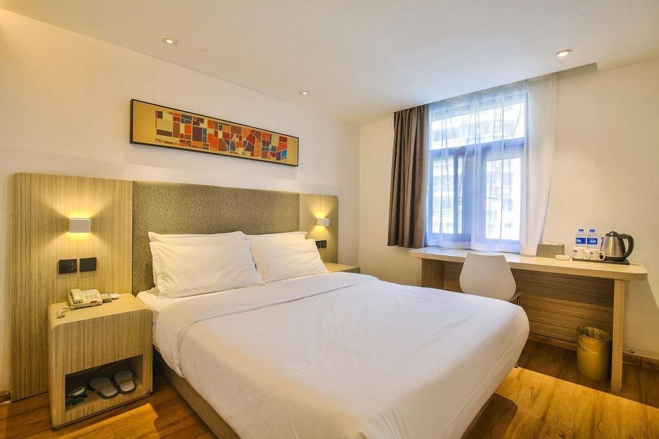 Hanting Hotel Ningbo Railway Station Xin Dian - נינגבו - חדר שינה