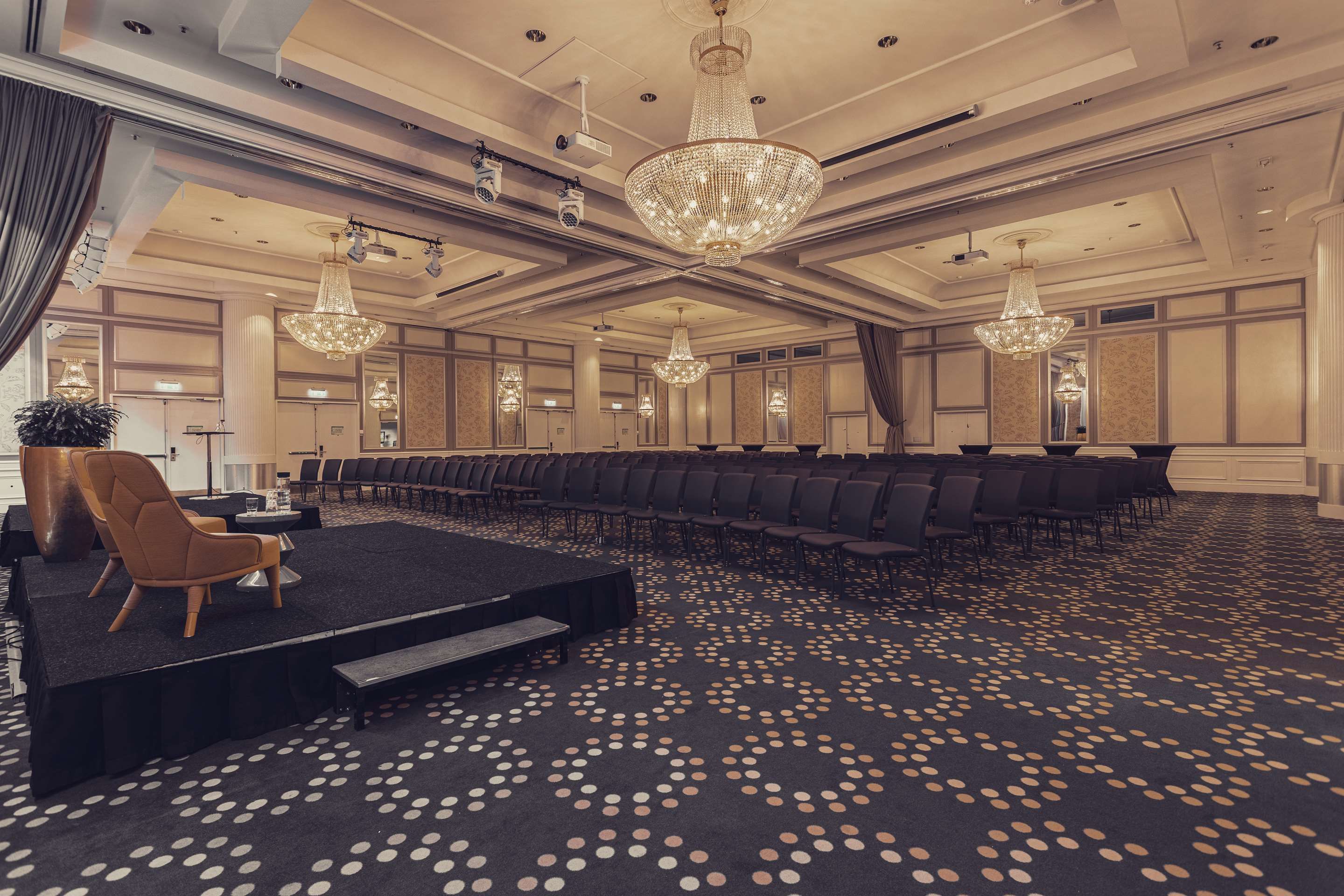 Conference room view of Scandic Triangeln