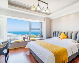 Zhanyou Home Sea View Apartment Hotel(Dalian Venice the City of Water) - Dalian - Bedroom