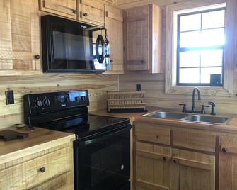 Cabins At Midway, The Looper - Fulton - Kitchen