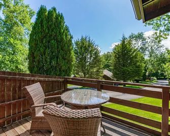 Bluebell Lodge 2 with Hot Tub - Newton Stewart - Balcon