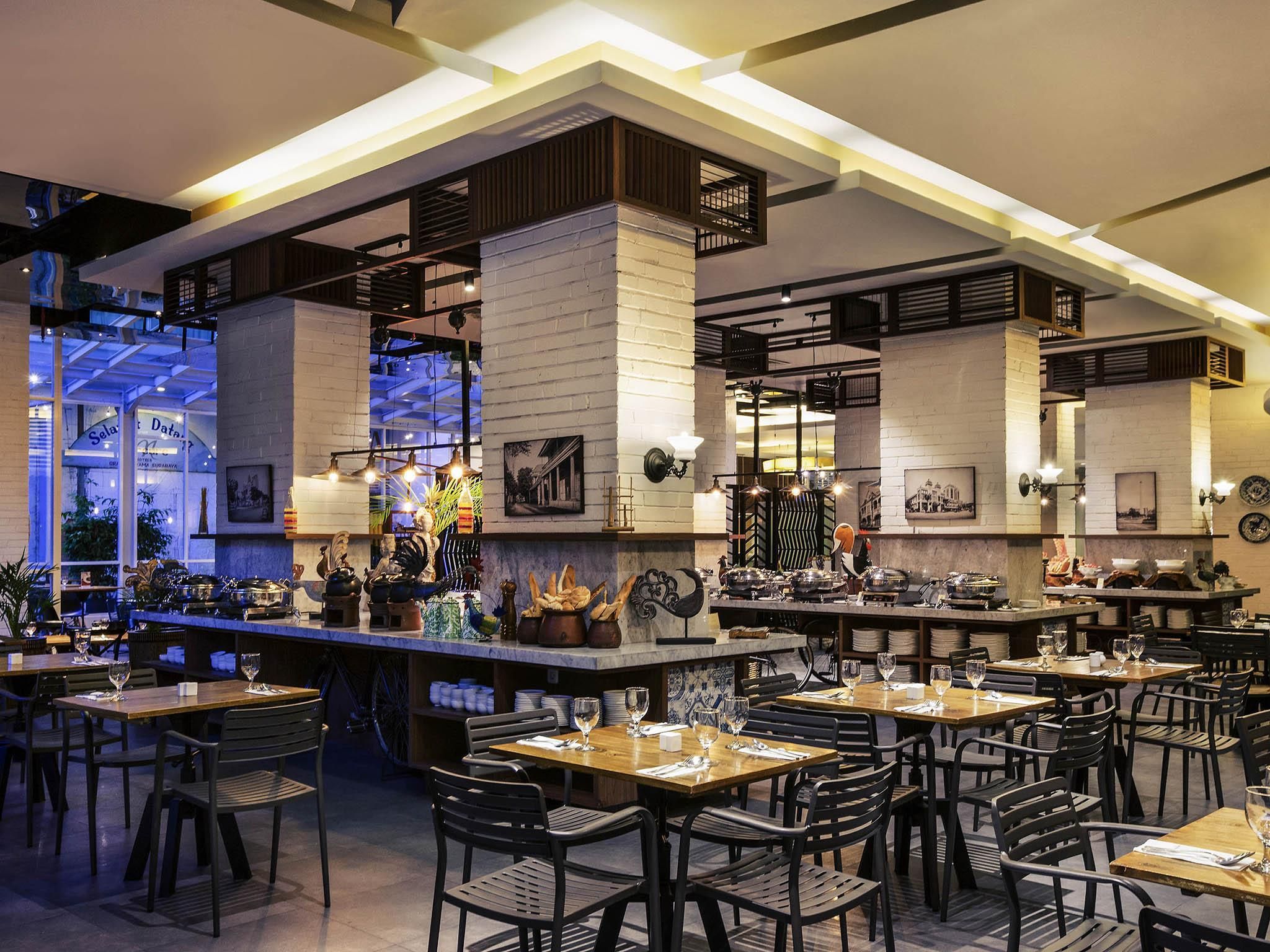 Mercure Surabaya Grand Mirama - סוראבאיה - מסעדה