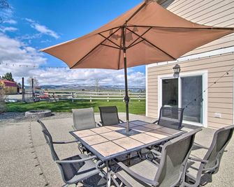Ellensburg Home w/ Mountain Views on 3 Acres! - Ellensburg - Patio