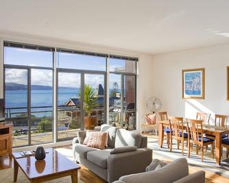 Apartment 35 Pacific Apartments - Lorne - Wohnzimmer