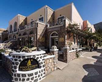 Polydefkis Hotel - Kamari - Gebouw