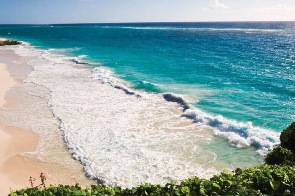 The Crane Resort 2br+3bth. Ocean View. Priv 28' Pool Kitchen+livingroom Sleep 6 - Diamond Valley - Plage