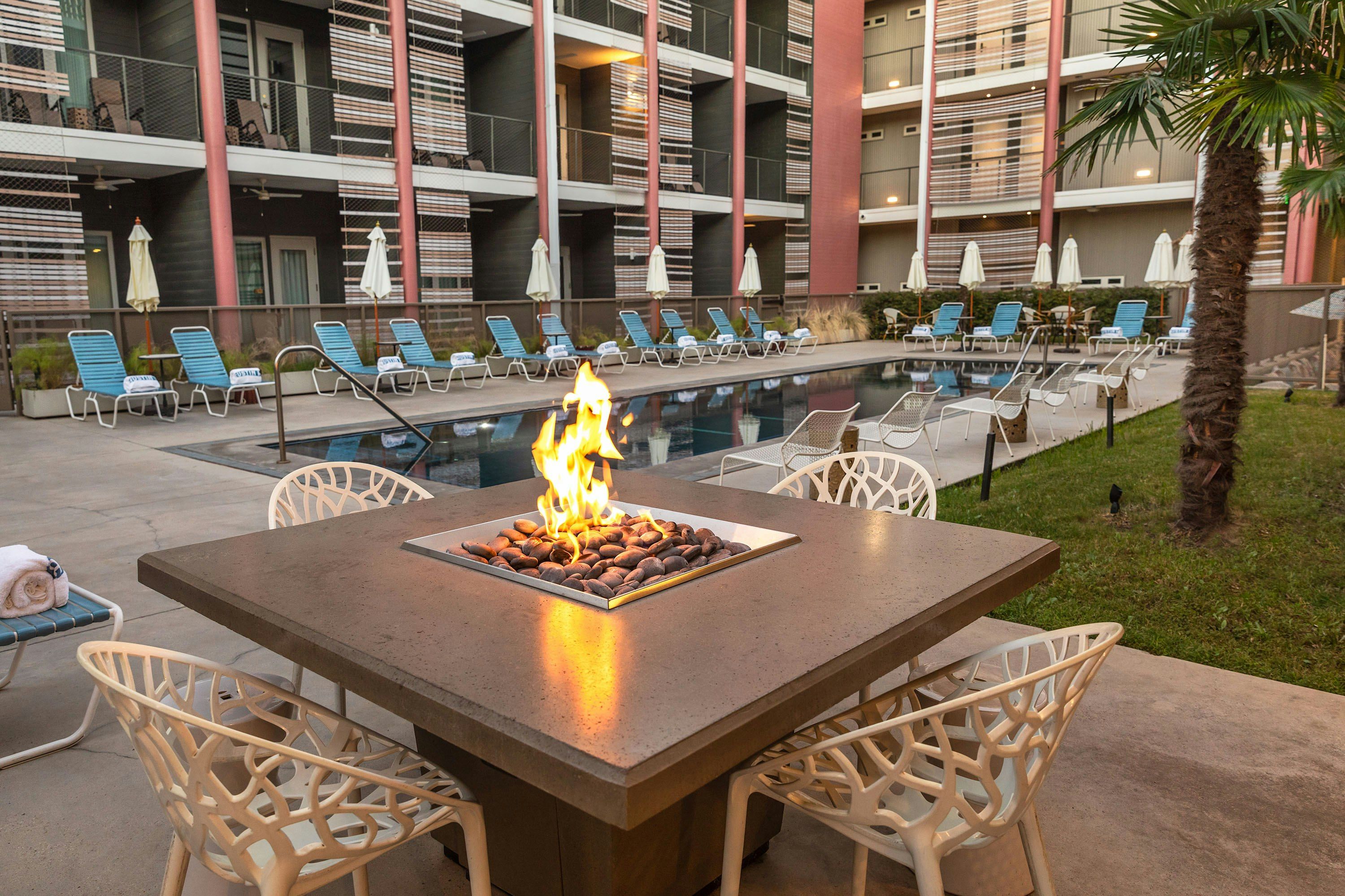 East Austin Hotel - אוסטין - פטיו