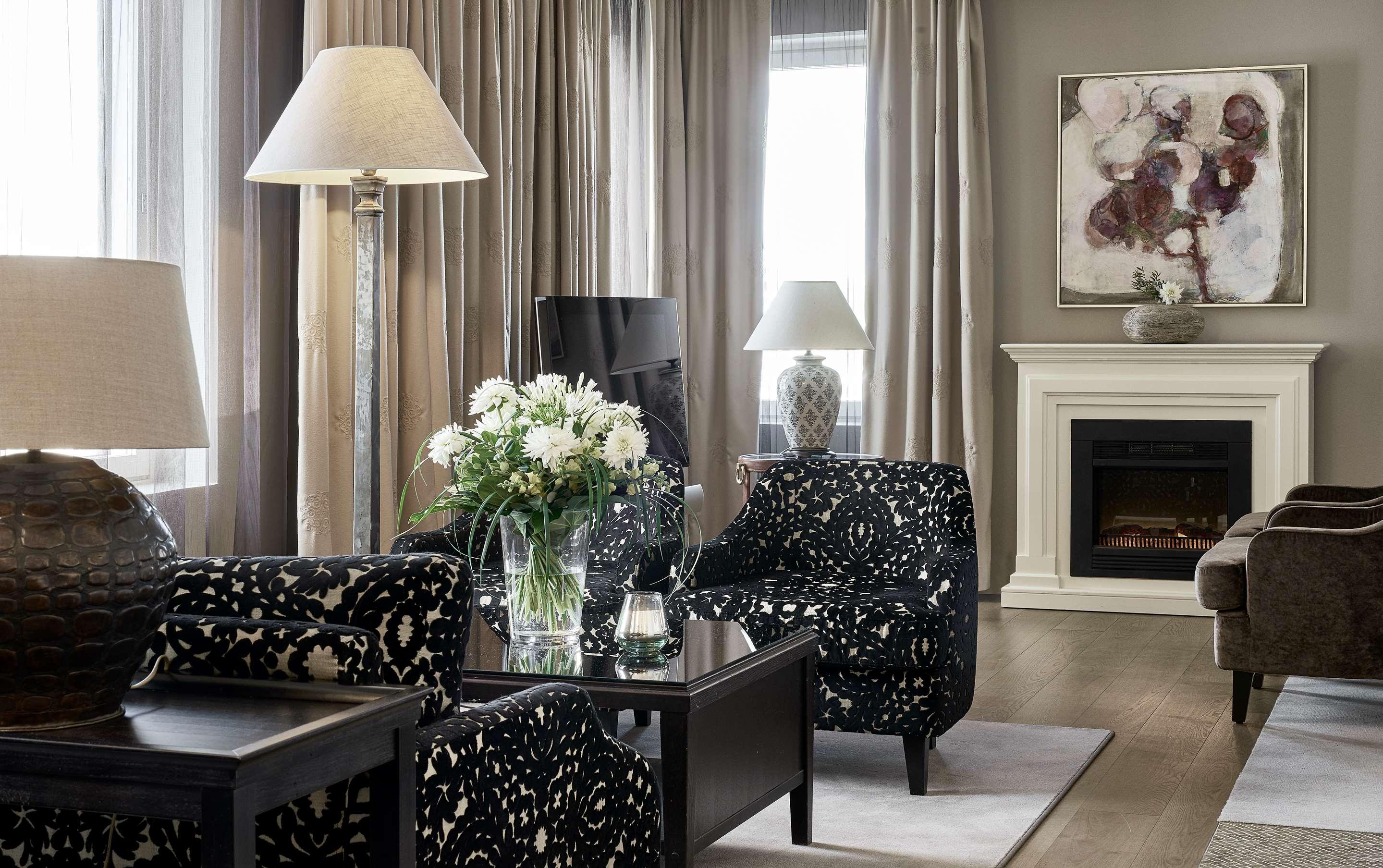 فندق هافين - هيلسينكي - غرفة نوم