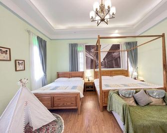 Gulangyu Shuxiang Manor Homestay (Sanqiutian Wharf Sunlight Rock Station) - Xiamen - Slaapkamer