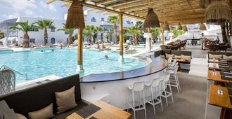 地中海白色酒店 - 聖托里尼 - 卡馬利 - 游泳池
