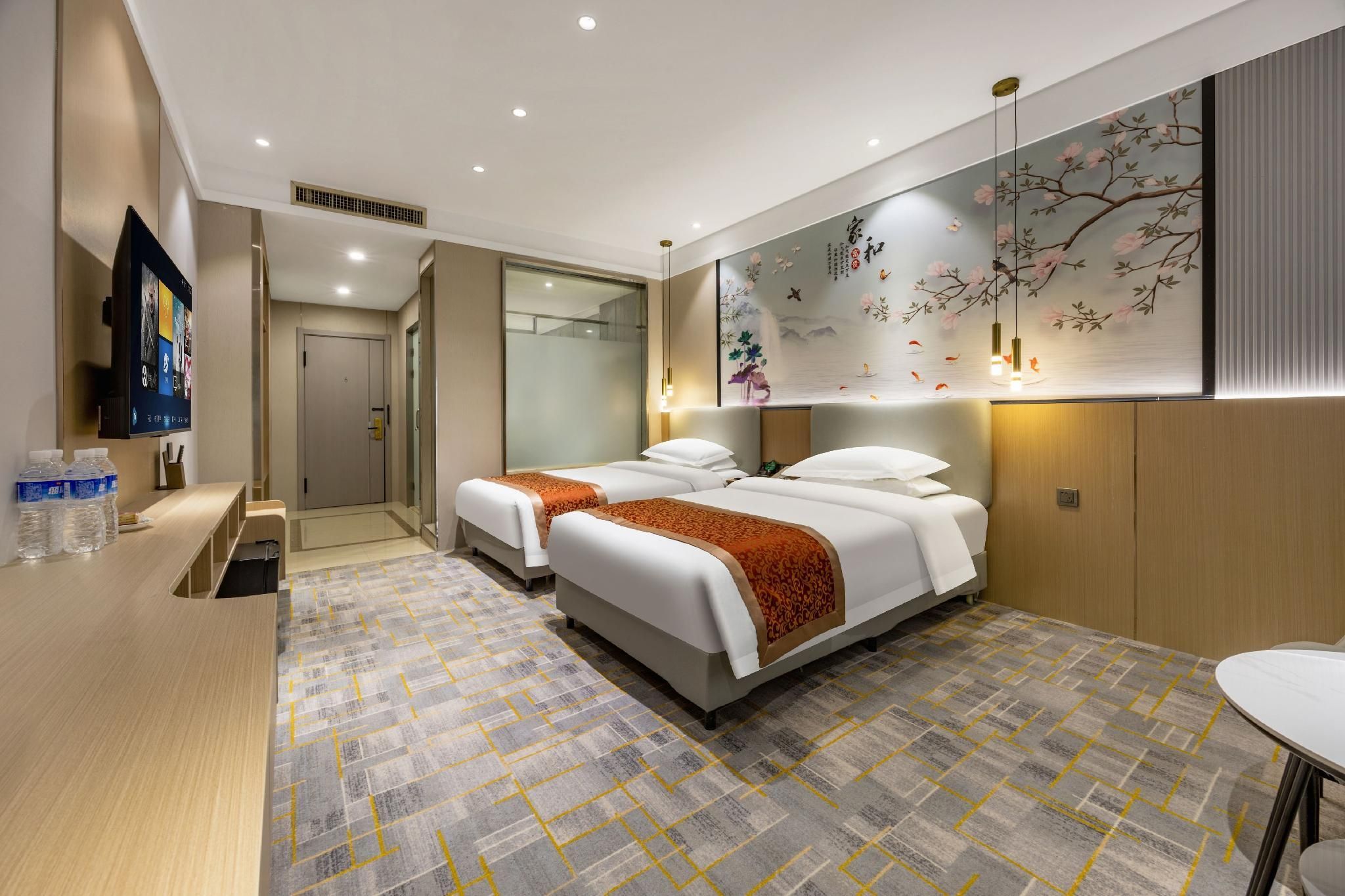 New Shanghai International Hotel - שה-ג'יאג'וואנג - חדר שינה