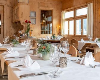 Hotel Veduta - S-chanf - Restaurant
