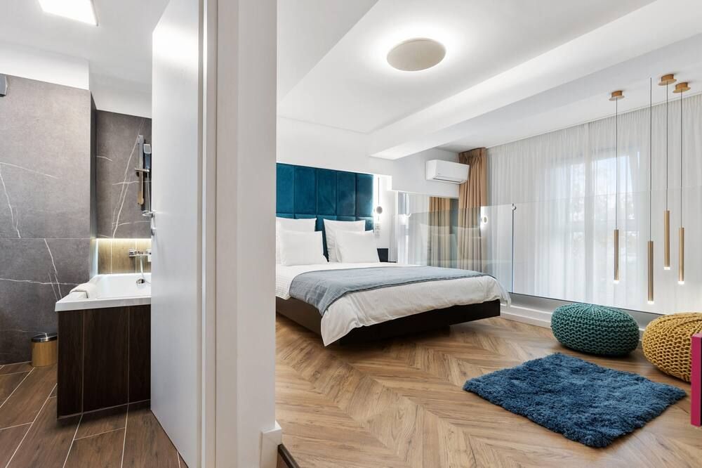 Noa Residence - Premium Hotel Apartment #303 - בוקרשט - חדר שינה