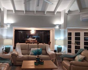 Newly Renovated Luxury Waterfront Villa cluster with magnificent ocean views! - Lowlands - Living room