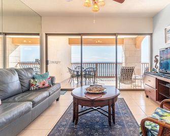 Barefoot In The Sun Stunning Ocean Front Condo - Puerto Peñasco - Sala de estar