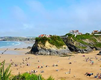 Newquay Sunset & Sea View Apartment in Town Centre - Newquay - Plaża