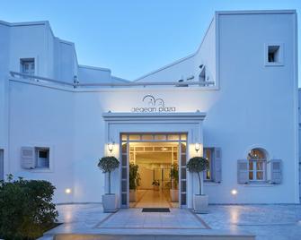 愛琴海廣場酒店 - 聖托里尼 - 卡瑪利 - 建築