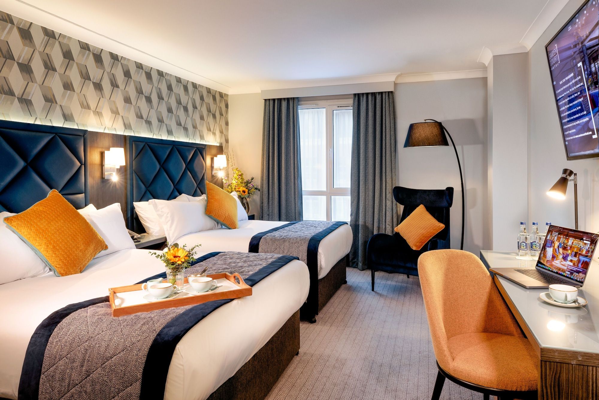 Camden Court Hotel - דבלין - חדר שינה