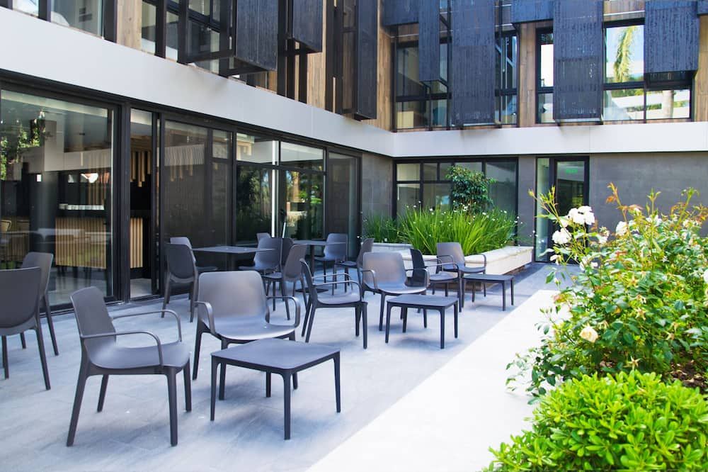 هوتل لا كابيلا - بونتا ديل إست - شرفة مرصوفة