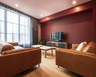 Les Lofts Dorchester - Par Les Lofts Vieux-Québec - קוויבק סיטי - סלון