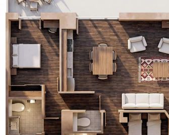 L'Ours Bleu B01 Ski-In at Vallorcine Shared Pool, Gym & Wellness - Vallorcine