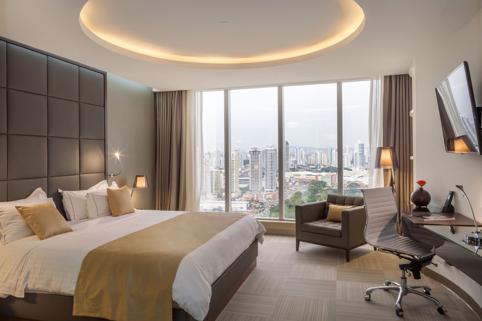 Hotel Las Americas Golden Tower Panamá - פנמה סיטי - חדר שינה