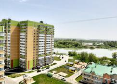 Apartments overlooking the Kuban, GMR st. Gassia. M4/Airport/Oz mall - كراسنودار - مبنى
