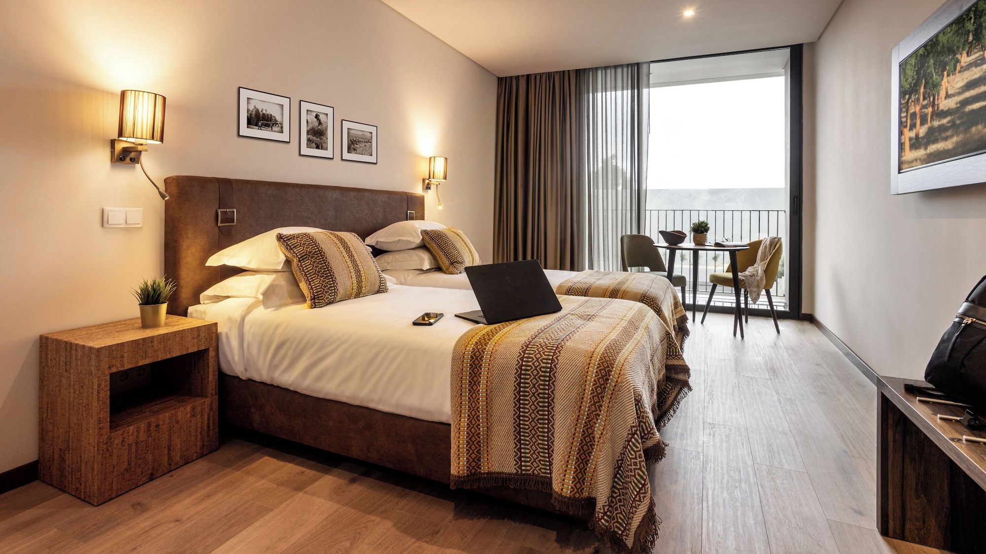 Évora O Cante Hotel - Evora - Slaapkamer