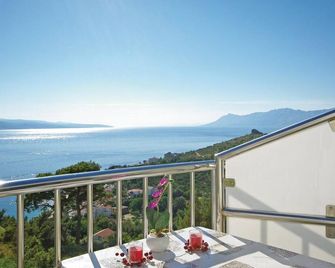 1 bedroom amazing apartment in Krvavica - Krvavica - Balkon