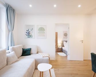 Cozy and modern vacation apartment on the Diemelsee - Marsberg - Sala de estar