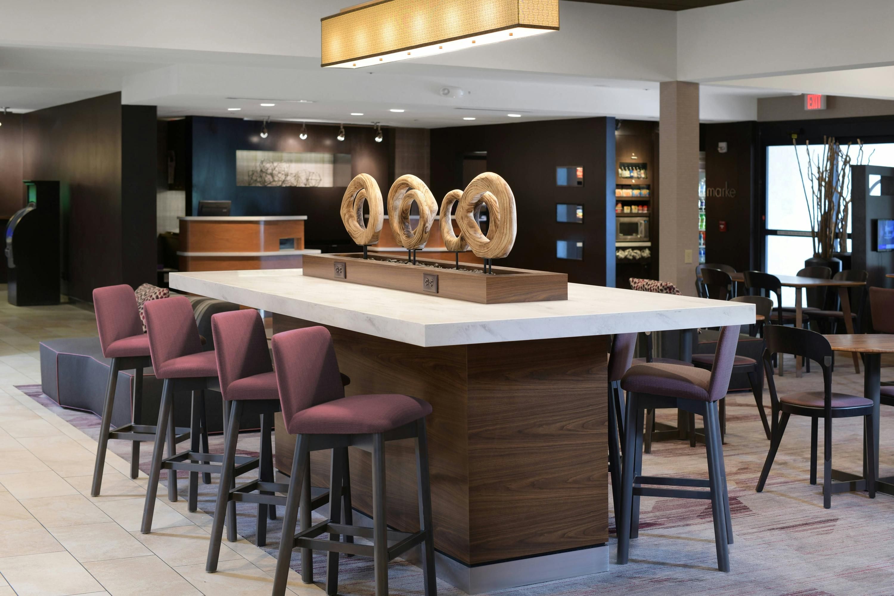Courtyard by Marriott Albuquerque Airport - אלבקורקי - בר