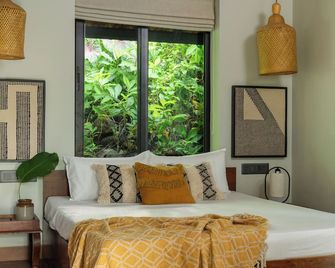 Charming 2-BR farmhouse with AC, WiFi in Thiruvananthapuram. One with Nature - Kadayal - Habitación