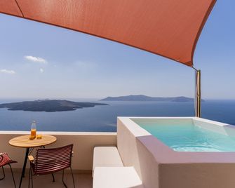 Panorama Boutique Hotel - Thera - Balkon