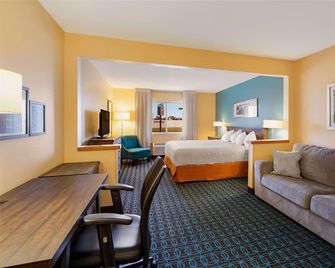 AmericInn by Wyndham Minot - מינוט - חדר שינה
