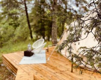 Tent Romantica, a b&b in a Luxury Glamping Style - Mariefred - Патіо