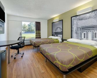 Super 8 by Wyndham Fort Smith - Fort Smith - Bedroom