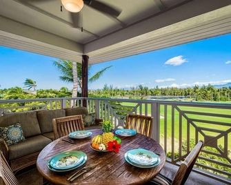 Waikoloa Beach S J32 2 Bedroom Condo by RedAwning - Puako - Balcony