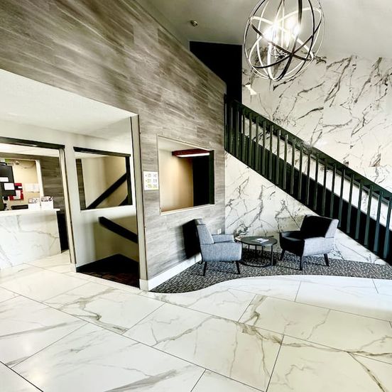 Lobby view of Super 8 by Wyndham Columbia Clark Lane