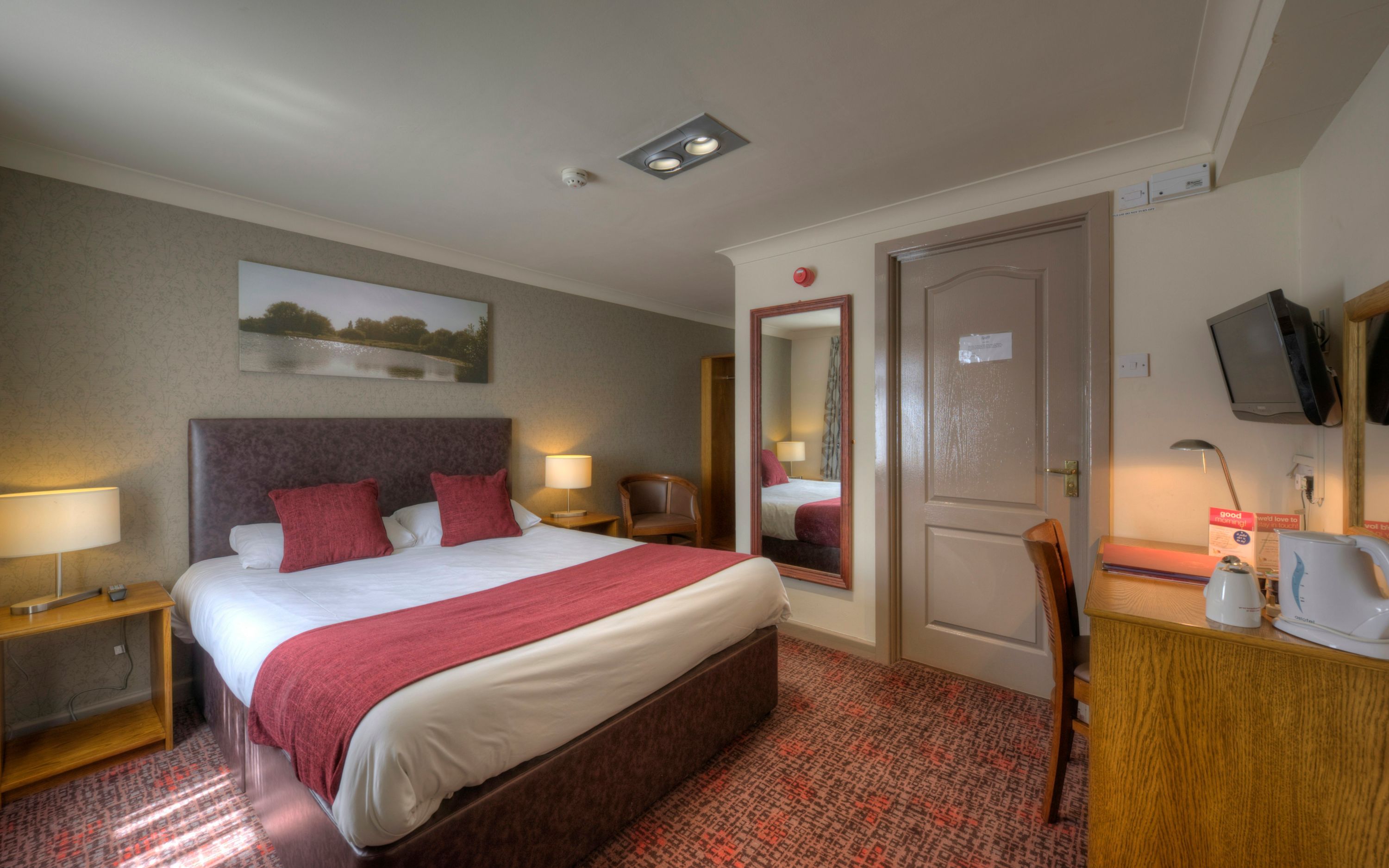 The Elms Hotel - Retford - Slaapkamer