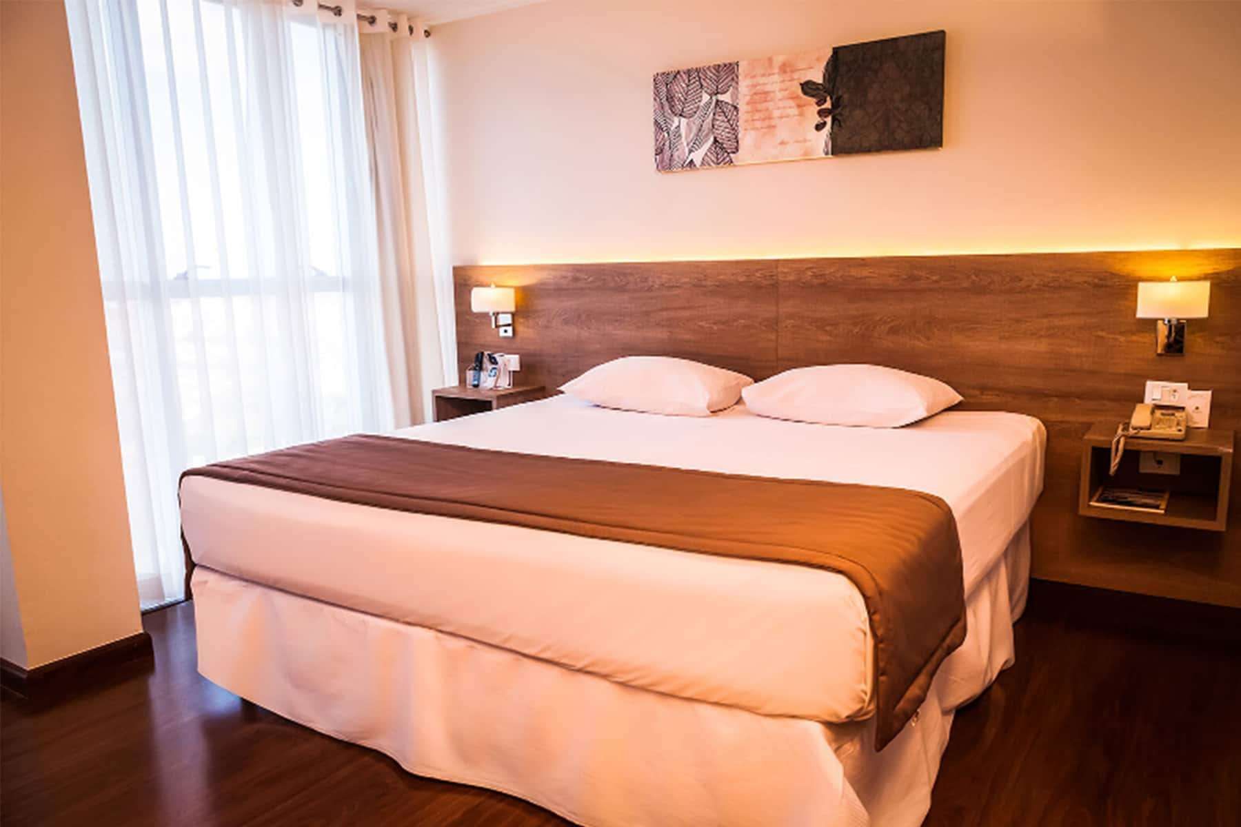 TRYP by Wyndham Varginha Cafe Royal - Varginha - Slaapkamer