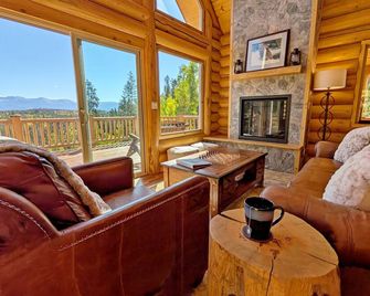 New Log Home, Hot Tub For 8, Views! - Tabernash - Sala de estar