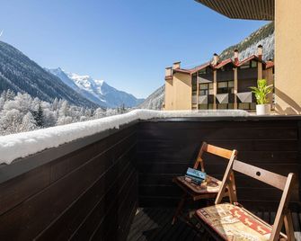 Résidence Grand Roc - Campanules 213 - Happy Rentals - Chamonix - Balkon