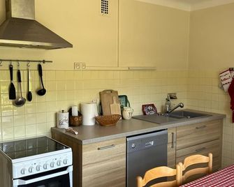 Spacious apartment for 6 with wifi, pets allowed and parking in Évian - Évian-les-Bains - Küche