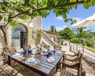 Torre Del Melograno With Heated Pool - Lubriano - Patio