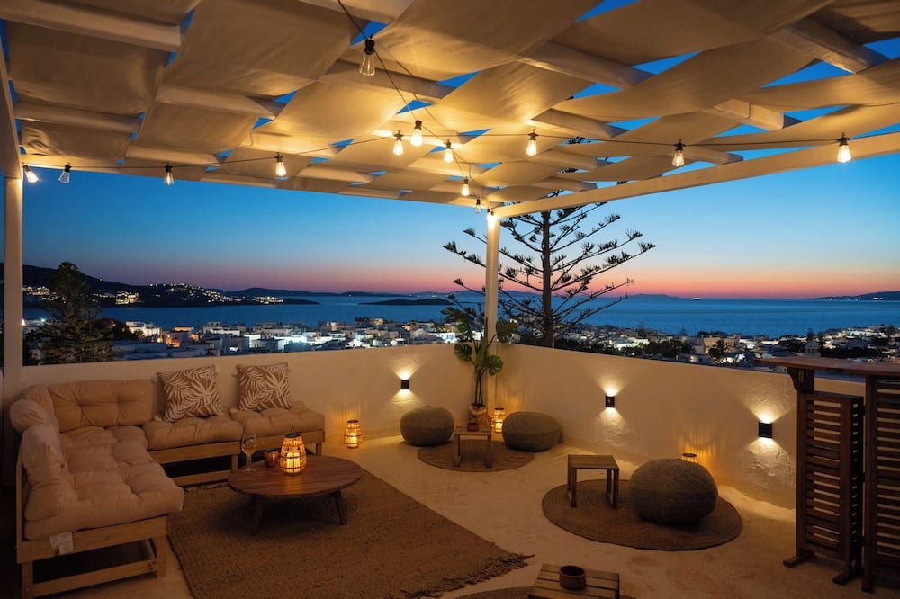 Boutique di Vito - מיקונוס - מרפסת