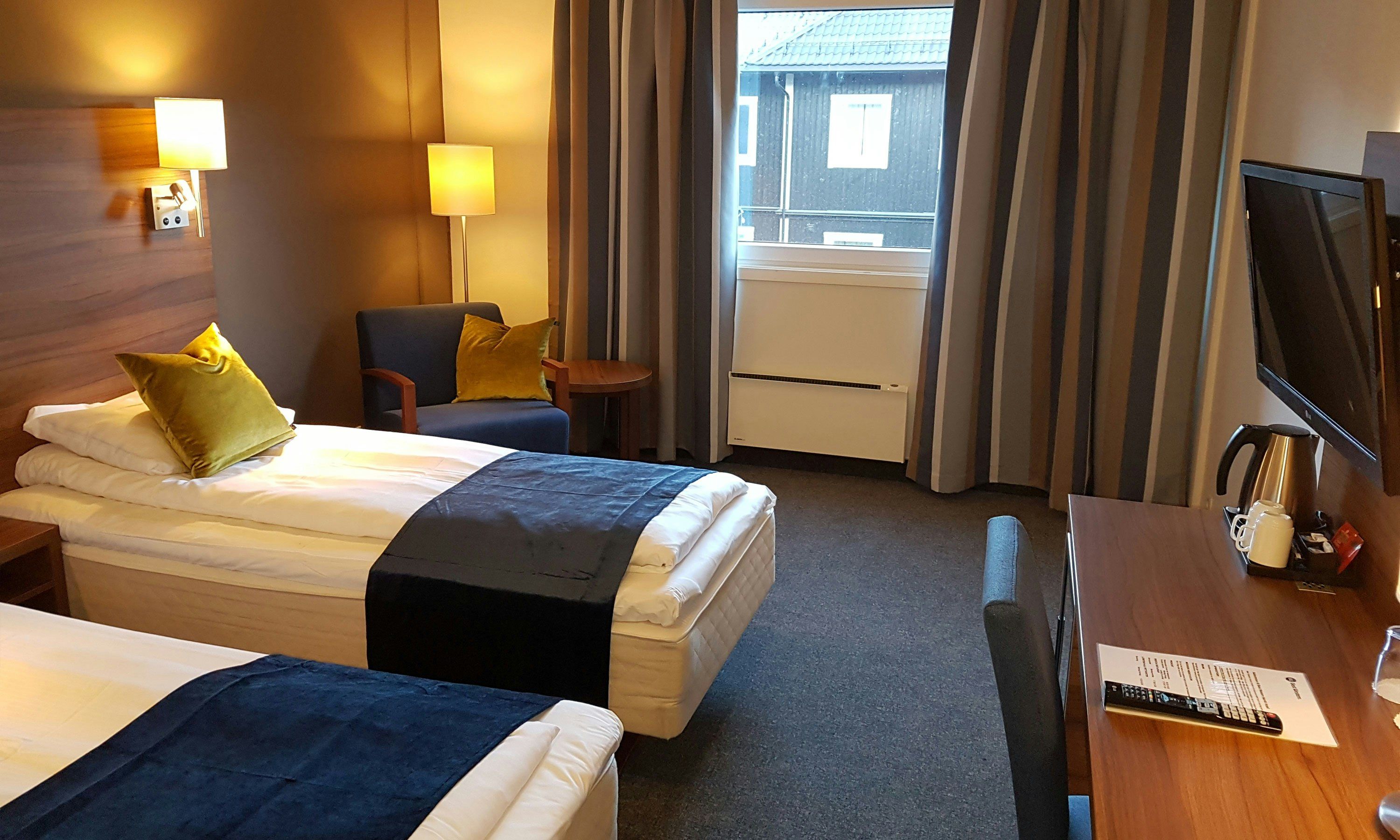 Thon Hotel Narvik - Narvik - Bedroom